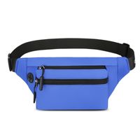 Unisex Streetwear Solid Color Nylon Waist Bags sku image 4