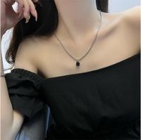 Fashion Heart Shape Butterfly Alloy Pearl Plating Women's Layered Necklaces Pendant Necklace 1 Piece sku image 3