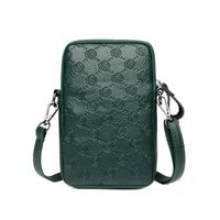 Women's Small Pu Leather Solid Color Fashion Square Zipper Crossbody Bag main image 3