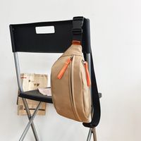 Unisex Fashion Solid Color Nylon Waist Bags main image 5