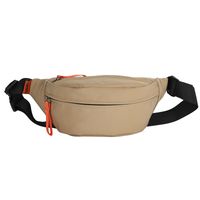 Unisex Fashion Solid Color Nylon Waist Bags sku image 2