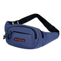 Unisex Fashion Solid Color Oxford Cloth Waist Bags main image 2
