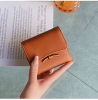 Women's Solid Color Pu Leather Magnetic Buckle Wallets sku image 4