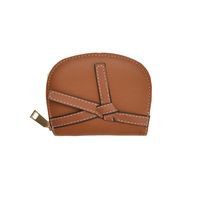 Women's Solid Color Pu Leather Zipper Wallets main image 4