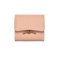 Women's Solid Color Pu Leather Magnetic Buckle Wallets sku image 3