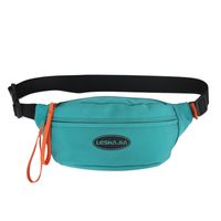 Unisex Fashion Solid Color Oxford Cloth Waist Bags main image 5