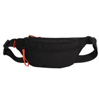 Unisex Fashion Solid Color Nylon Waist Bags sku image 3