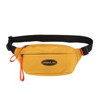 Unisex Fashion Solid Color Oxford Cloth Waist Bags main image 3