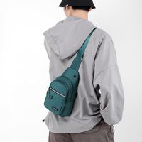 Men's Fashion Solid Color Nylon Waist Bags main image 3