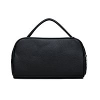 Men's Large Spring&summer Leather Solid Color Fashion Shell Zipper Handbag main image 2
