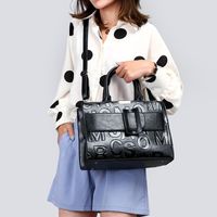Women's Large All Seasons Pu Leather Fashion Tote Bag main image 5