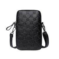 Women's Small Pu Leather Solid Color Fashion Square Zipper Crossbody Bag sku image 4
