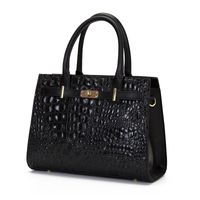 Women's Medium All Seasons Pu Leather Crocodile Fashion Square Zipper Handbag main image 2