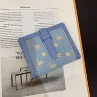 Frau Einfarbig Pu-leder Magnetschnalle Brieftaschen sku image 4