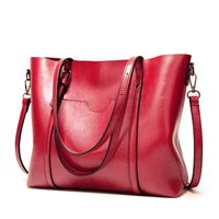 Women's Large All Seasons Pu Leather Fashion Tote Bag sku image 1