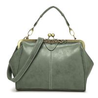 Women's Medium All Seasons Pu Leather Solid Color Fashion Square Lock Clasp Shoulder Bag main image 5