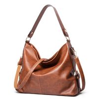 Women's Medium All Seasons Pu Leather Solid Color Fashion Square Zipper Shoulder Bag main image 1