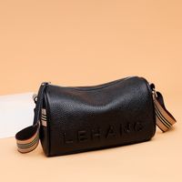 Women's Small Pu Leather Letter Fashion Square Zipper Crossbody Bag main image 3