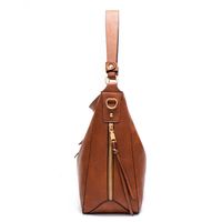 Women's Large Pu Leather Solid Color Fashion Tassel Square Zipper Crossbody Bag main image 5
