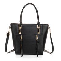 Women's Medium All Seasons Pu Leather Solid Color Vintage Style Square Zipper Handbag main image 6