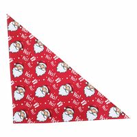 Casual Polyester Christmas Cartoon Printing Pet Saliva Towel 1 Piece sku image 1