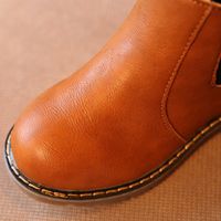 Unisex Casual Solid Color Round Toe Martin Boots main image 5