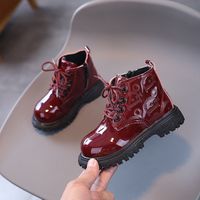 Unisex Casual Solid Color Martin Boots main image 4
