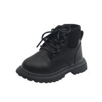 Unisex Fashion Solid Color Round Toe Martin Boots main image 5