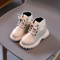 Unisex Fashion Solid Color Round Toe Martin Boots main image 4