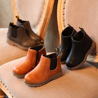 Unisex Casual Solid Color Round Toe Martin Boots main image 1