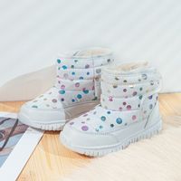 Kid's Casual Solid Color Round Toe Snow Boots main image 5