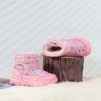 Kid's Casual Solid Color Round Toe Snow Boots main image 4