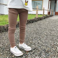 Basic Solid Color Cotton Blend Pants & Leggings main image 5