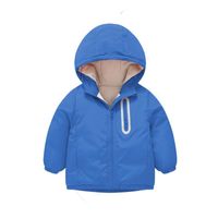 Casual Solid Color Polyester Hoodies & Sweaters main image 2