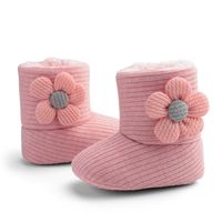 Women's Fashion Floral Round Toe Booties main image 3
