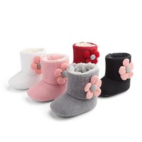 Women's Fashion Floral Round Toe Booties main image 6