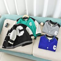 Casual Letter Polyester Boys Outerwear main image 1