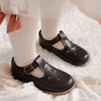 Women's British Style Solid Color Round Toe Casual Shoes main image 4