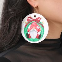 Sweet Santa Claus Synthetic Resin Women's Drop Earrings 1 Pair main image 1