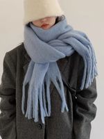 Unisex Sweet Solid Color Imitation Cashmere sku image 38