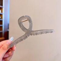 Grip Frosted New Hairpin Back Head Large Transparent Hair Claw Shark Clip Hairware Hairpin Hair Clip Female Summer sku image 36