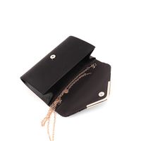 Pu Leather Solid Color Square Evening Bags main image 4