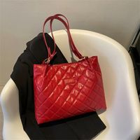 Women's Medium All Seasons Pu Leather Solid Color Fashion Bucket Zipper Tote Bag main image 1