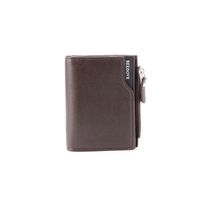 Men's Solid Color Pu Leather Open Wallets sku image 2