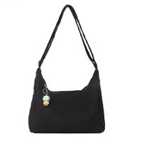 Women's Medium Spring&summer Canvas Solid Color Fashion Square Zipper Tote Bag main image 5