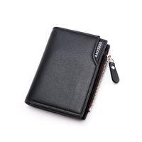 Men's Solid Color Pu Leather Open Wallets main image 6