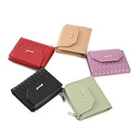 Women's Solid Color Pu Leather Buckle Wallets main image 1