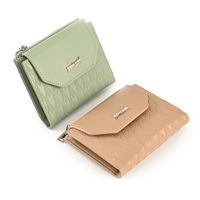 Women's Solid Color Pu Leather Buckle Wallets main image 5