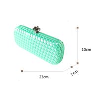 Polyester Einfarbig Linge Quadrat Tasche Clutch sku image 11