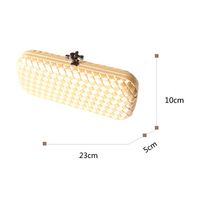 Polyester Einfarbig Linge Quadrat Tasche Clutch sku image 12